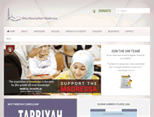 Tablet Screenshot of madressa.net